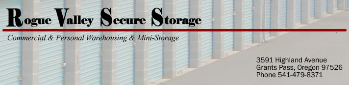 Rogue Valley Secure Storage